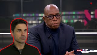 Ian Wright Reaction Arsenal vs Aston Villa 2-2 Mikel Arteta Unlucky Post-Match Analysis