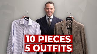 "The Professional" Winter Capsule Wardrobe | 5 STYLISH Winter Outfit Ideas for Men