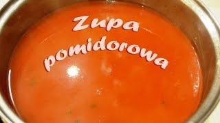 Błyskawiczna zupa pomidorowa