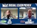 mvc baseball season preview with joe healy featuring sean mcdermott of uic