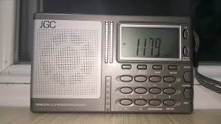 1179 kHz, Radio România Actualități, Mediumwave Transmitter Galbeni 200 kW, Romania, 328 km