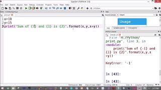 Python format statement with placeholders