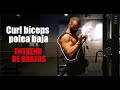 Curl bíceps polea baja | ENTRENO DE BRAZOS