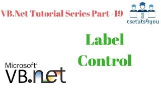 VB.Net Tutorial Series Part 20 Button Control