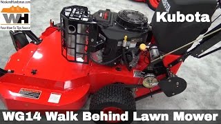 #Kubota WG14 Walk Behind Lawn Mower | Weekend Handyman