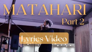 MATAHARI 2 (Lyrics Video) -Knowno Hornbill