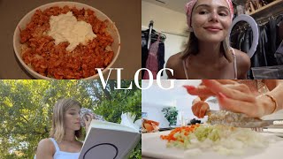 vlog l moving into my new home, organizing, a lot of cooking, etc.