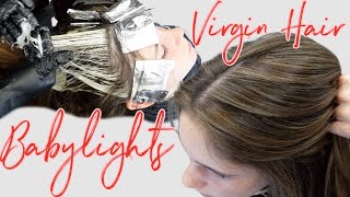 Babylights On VIRGIN HAIR // Wholy Hair
