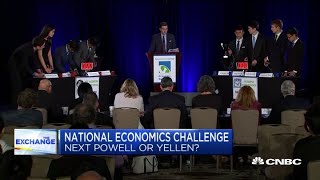 High schoolers compete in the National Economics Challenge in New York City