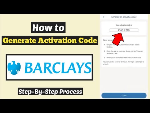 Generate Barclays Activation Code | Activation Code Barclays App ...