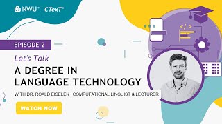 A degree in Language Technology at the NWU | CTexT