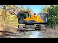 volvo ec380ehr... landschaftspflege mit mulcher bei firma bucher