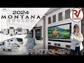 Luxurious Rear Kitchen with a bath & a half!! Checkout the beautiful 2024 Keystone RV Montana 3901RK