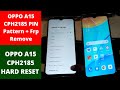 Oppo A15 CPH2185 Pattern PIn Unlock Remove Done | Oppo CPH2185 No Mera Mode Direck Unlock TFM Tool