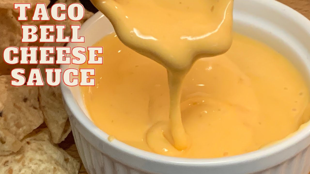 TACO BELL CHEESE SAUCE COPY CAT RECIPE - YouTube