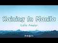 Lola Amour - Raining In Manila (lyrics)
