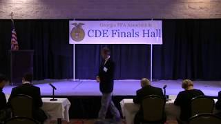 Creed Speaking LDE: Georgia FFA State Finals 2018