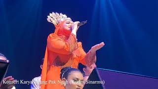 Kudus Sinarmu - Siti Nurhaliza di Konsert Karya Agung Pak Ngah, Esplanade, Singapore #KudusSinarmu