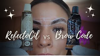 **Brow Tint ** RefectoCil vs Brow Code