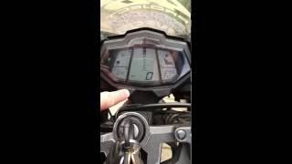 YZFR 125 OIL SERVICE LIGHT RESET OIL WARNING LIGHT RESET OIL WARNING