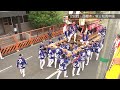 2回戦 西櫻木vs新三和青年團　「貴布禰神社夏季大祭尼崎だんじり祭」