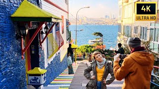 Istanbul, Turkey, Beautiful Uskudar District | 4K Walk December 2024