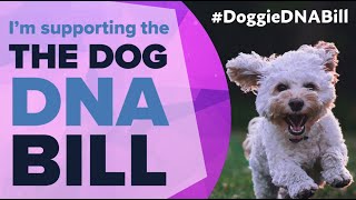 Andrew Griffith MP presents Doggie DNA Bill to the House of Commons