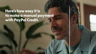 How to Make a Manual Payment for PayPal Credit