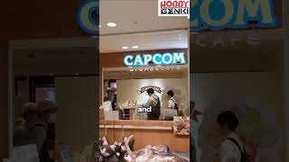 Discover the Capcom store in Umeda report ! #shorts