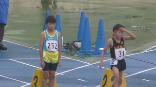 5年 男子 100m 決勝 #小学生陸上【4KｳﾙﾄﾗHD】神奈川県小学生陸上競技秋季交流大会 平塚レモンガススタジアム 2024.10.5