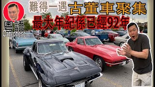 多倫多夏日難得一遇街邊小型美牛🐮懷舊古董車展 | 1930福特92歲年紀是最大｜Antique Car Exhibition｜1930 is the oldest[kelvinlifeTV溝粉頻道]