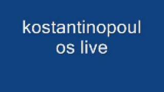 kostantinopoulos live -ta krina kai ta giasemia!!!!!!