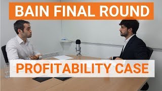 Profitability Case Study Interview Example - Solved by Ex-McKinsey Consultant