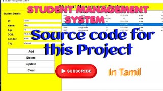 Student Management system using TKinter python Overview @CodeToEverything