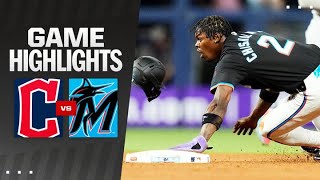 Guardians vs. Marlins Game Highlights (6/7/24) | MLB Highlights