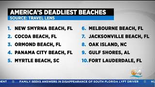 7 of America's 10 deadliest beaches are in Florida