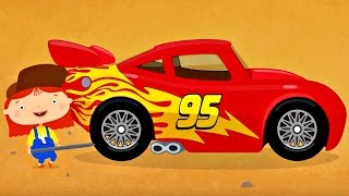 Compilation 50 min de dessins animés de voitures du garage de McWheelie