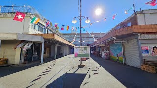 昭和27年から続く『桐ケ丘中央商店街』の今の記録【4K】 - Old housing complex shopping street