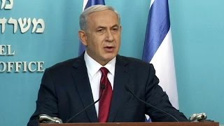 Israeli Prime Minister Benjamin Netanyahu calls for \