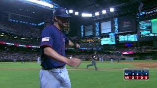 SD@ARI: Kemp ties the game with two-bagger to center