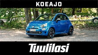 Koeajo:  Fiat 500S Cabrio TwinAir 105hv Start\u0026Stop