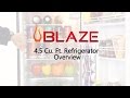 Blaze 4.5 Cu. Ft. Compact Refrigerator Overview