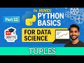 Mastering Python Tuples for Data Science Careers | Immutable Collections & Real-World Use