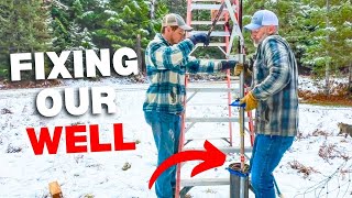 Our WELL is Leaking! | DIY Leaking Well Fix