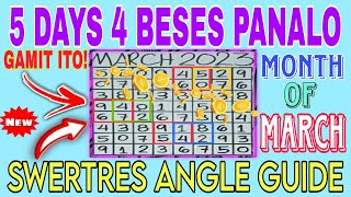 SWERTRES ANGLE GUIDE/MONTH OF MARCH ( Sunod2x Ang Panalo ) #brad3dofficial