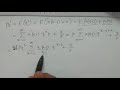 Mean and Variance of Geometric distribution  - BSc Statistics