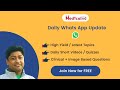 NEET PG / NeXT PG / FMGE / INI CET Daily Updates on Whats App