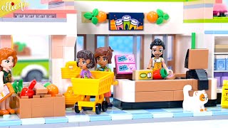 Lego Friends Organic Grocery Store 🍊 build & review
