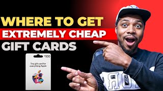 How To Buy Really Cheap Gift Cards || ITunes, Amazon, Steam Gift Cards