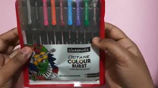 CLASSMATE  OCTANE COLOUR BURST PENS AND OTHERS